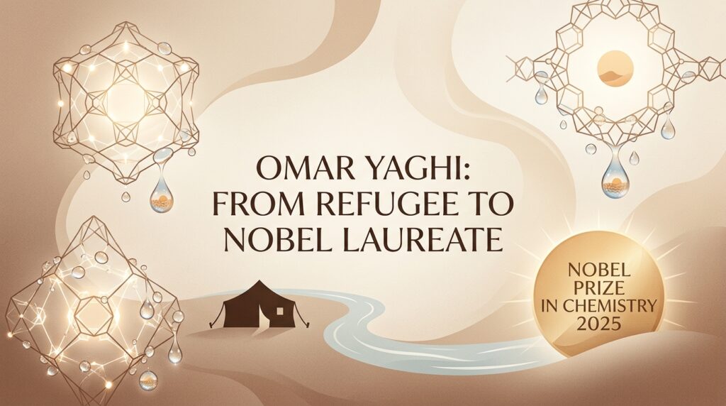 Omar Yaghi, Palestinian, Grew Up as Refugee, Nobel Prize Winner